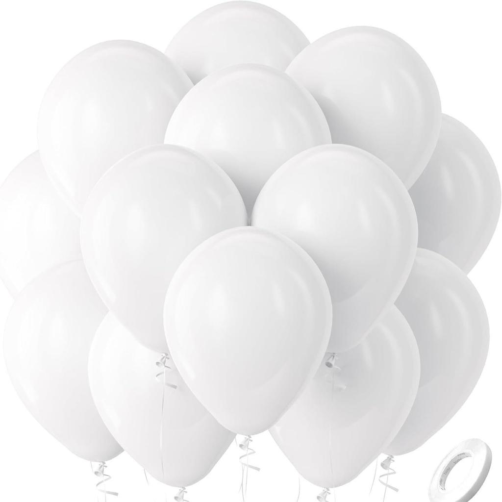 12-Inch 30-Piece Matte Macaron & Metallic Multicolor Balloon Set for Wedding Arch Decor