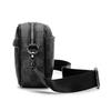 Herren Karo Leder Umhängetasche Messenger Bag