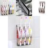 Wall Mount Stainless Steel Toothpaste Dispenser 2/3 Position Holder For Organized Bathrooms**