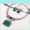 Geometric Pattern Short Collar Necklace Earrings With Electroplated Alloy For Casual Style