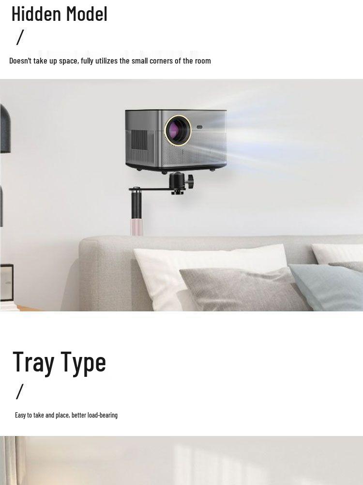 Multifäste Projektorstativ för XGIMI JMGO - Golv, Sängbord, Bordsyta, Vägg