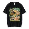 Anime Jojo-Bizarre Adventure Tshirt Men Jotaro Star Platinum Manga Graphic T-shirts Men Women Fashion Short Sleeve Casual