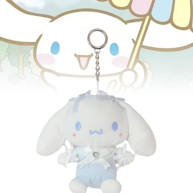Adorable Japanese Kuromi My Melody Cinnamoroll Plush Doll Bag Pendant Soft Toy