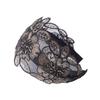 Ethnic Style Non-Slip Wide-Brimmed Hairband with Teeth for Women, Covers White Hair, Adds a Touch of Elegance.