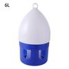 Birds Supplies Automatic Bird Water Dispenser 2/6/8L Handle Pigeon Waterer Plastic Hanging Pigeon Feeder Water Feeding