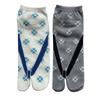 Mode Select Tabi Japanese Made In Short Set of 2 Men's Socks, Ankle-Length, Pattern, Thin, Japan, Length, (Colors Available)