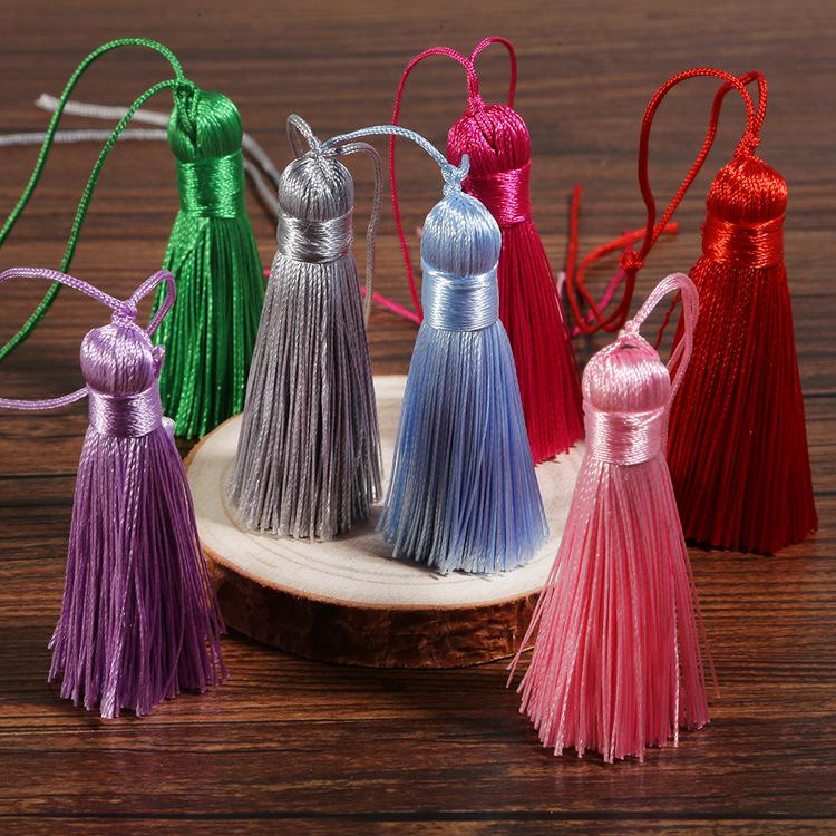Ancient Style DIY Tassel Bookmark & Curtain Ornaments