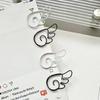 10/20/50Pcs Ins Style Angel Wing Shaped Metal Paper Clips Simple Cute Pin For Student Stationery Office Decoration Supplies