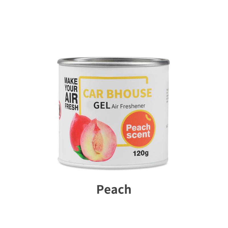 

Car Solid gel Air Freshener Perfume Cream Auto Interior Accessorie Aroma Diffuser Cup-shaped Aluminum Can Remove Odors Fragrance