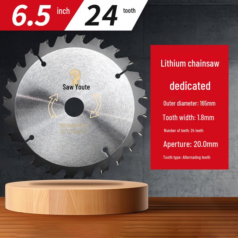 Woodworking Circular Saw Blade for 4, 10, or 12 Inch Cutting; Fits 125 Angle Grinder & 140 Lithium Battery Saw - Cuts Aluminum Sheets