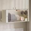 Wall-Mounted Kitchen Dish Cabinet