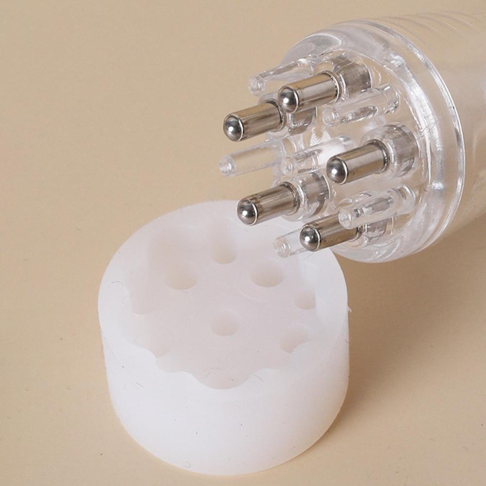 Hair Growth Oil Applicator Bottle With Scalp Massager Comb - Ball-Tip Dispenser for Easy Application and Scalp Massage