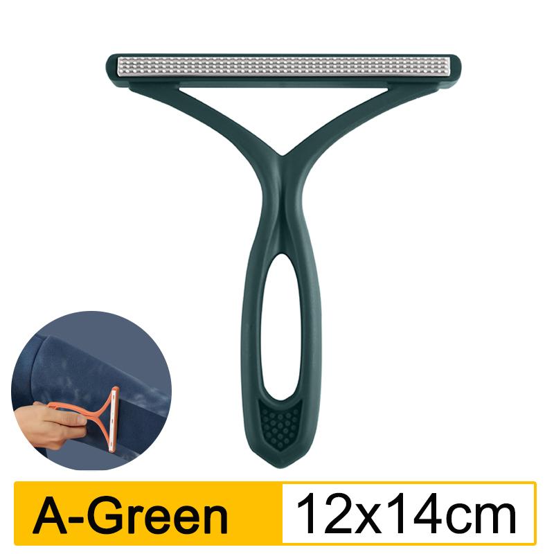 2-IN-1 Double-sided Lint Remover Handle Shaver Brushes for Clothes Carpet Sweater Pet Fur Hair Catcher Scrapers Cleaning Tools