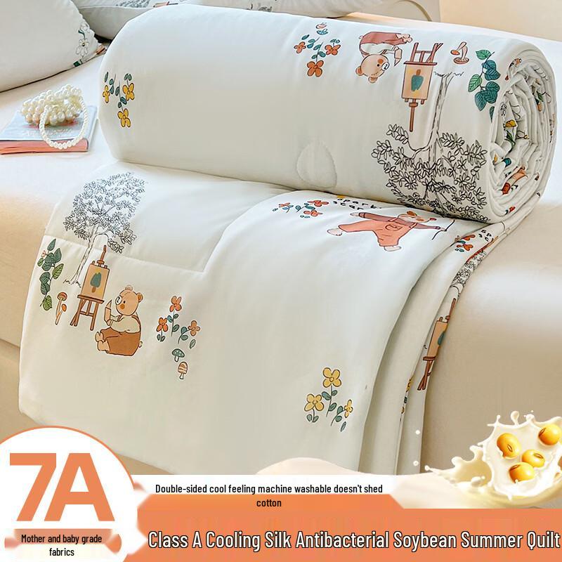 Yuan Zhi Wei 7A Antibacterial Cool-Touch Summer Quilt