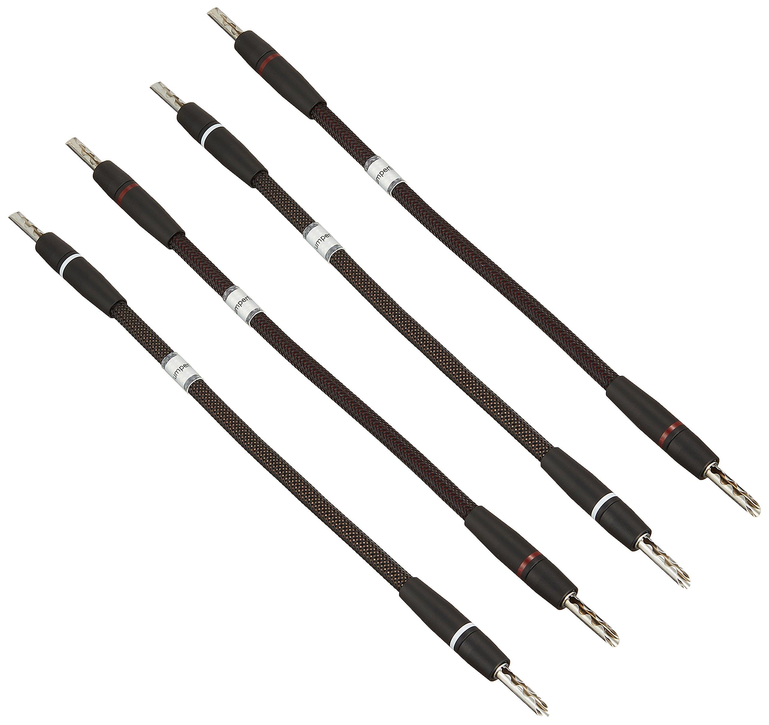 

FURUTECH ADL grade jumper cable with banana 20cm x High-end plugs, 4, JUMPERFLUX-B сірий колір