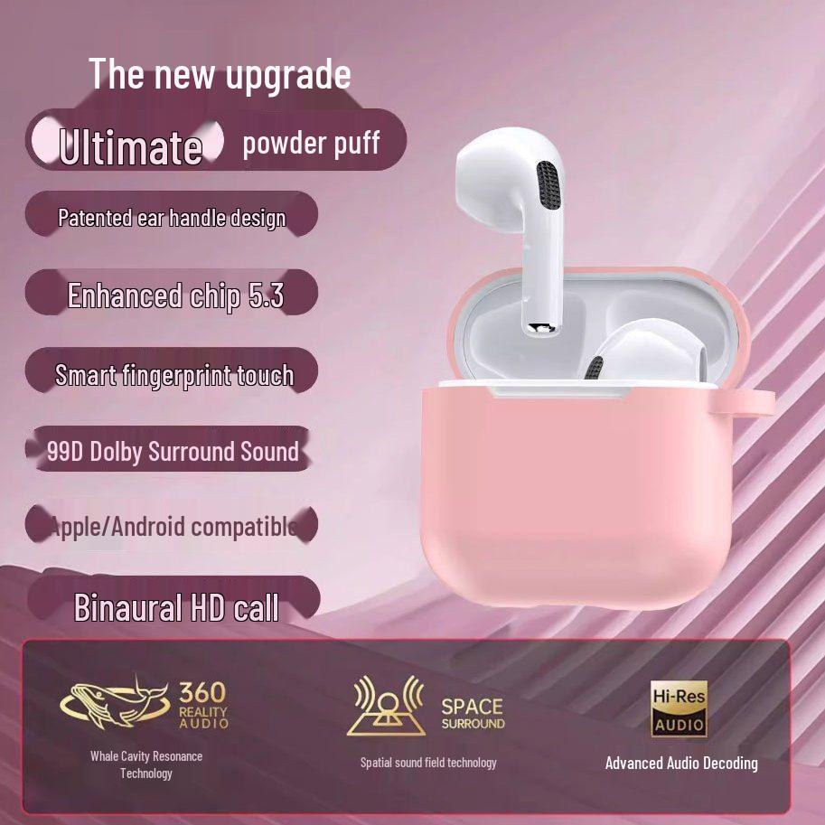 High-Quality Wireless Bluetooth Earphones for Apple, Huawei, Vivo, Xiaomi, OPPO – Dual-Ear, One-Piece, Free Shipping