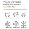 Household Stainless Steel Electric Noodle Maker Cordless Handheld Automatic Noodle Pasta Noodle Baking Machine