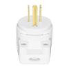 Heavy Duty Replacement Connectors 125V 15A NEMA 5-15P Waterproof PVC Shell Adjustable Cable Clamp System
