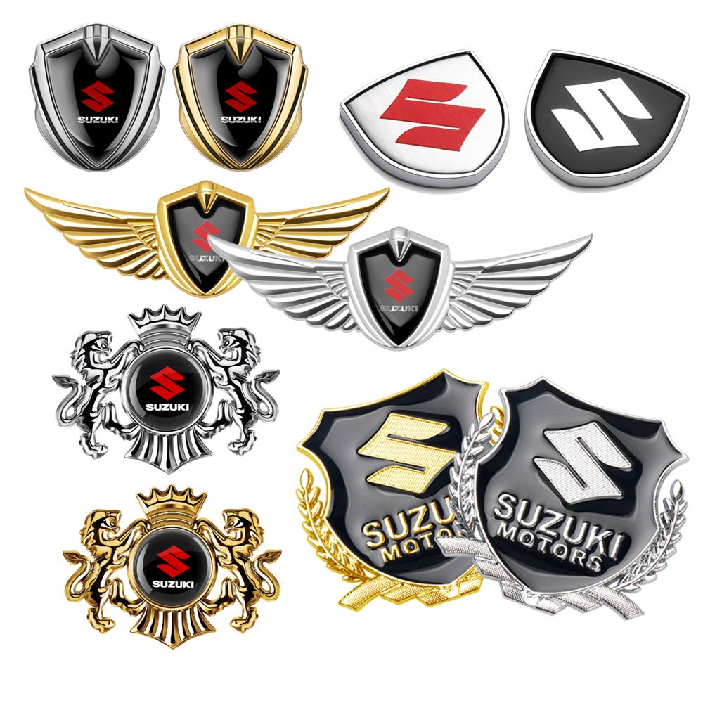 Adesivo Emblema Metallo 3D per Auto Decorazione Body Trunk Badge Accessori Per Suzuki Ignis Grand Vitara Swift SX4 Jimny Samurai valvola