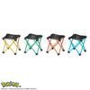 LOGOS Pokemon 7075 Cubic Chair 86100003 Charmander Camping Outdoor Folding Stool Ultra-Lightweight Super Duralumin 120kg Capacity