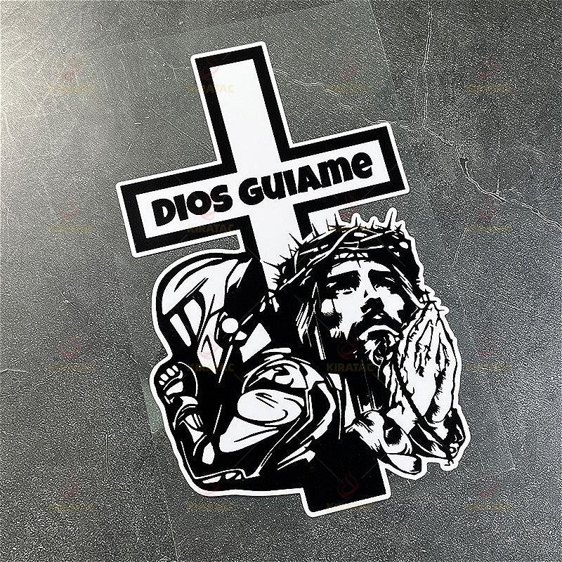 1pc DIOS GUIAME Car Stickers Waterproof for Atuo Windows Trunk Door Motocycle Tailbox Fairings Scooter Universal Vinyl Decals