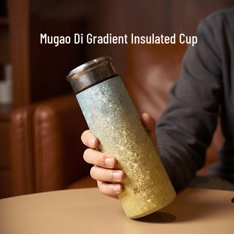 MOBIGARDEN Pure Titanium Gradient Insulated Camping Bottle