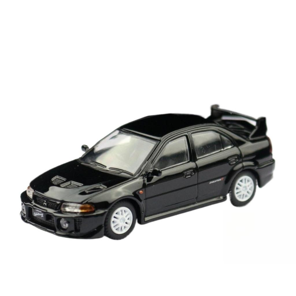 1/64 Mitsubishis Lancer Evolution VII Sept Alliage Modèle de Voiture de Sport Moulé Sous Pression Métal Voiture de Course Véhicules Modèle Miniature Échelle Jouets