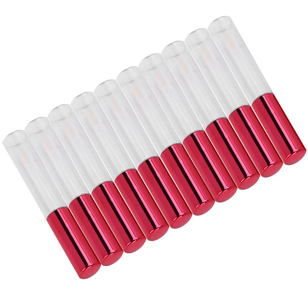 10pcs 5ml Empty Lip Gloss Bottle Portable Refillable Leak Proof Makeup Cosmetics Container
