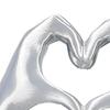 3D Printed Love Gesture Figurine Love Heart Hand Shape Statue Sculpture Home Office Wedding Party Desktop Decoration Ornament