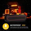 Dual-Color 45 LED Tail Light for Pickup Trucks: Combination Brake and Sequential Turn Signal Light, 12-24V.