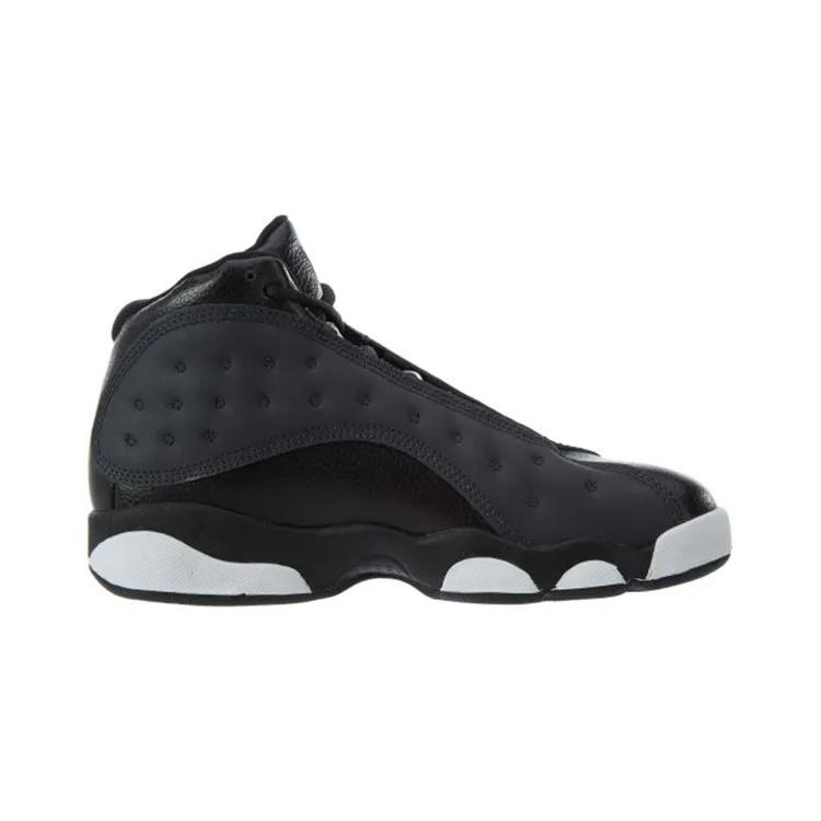 Air Jordan 13 Retro GP 'Hyper Pink' (Unisex) Black / Anthracite / Anthracite / Hyper Pink Kids' Basketball Shoes 439669 009