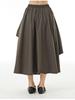 Xitao Women Irregular Splicing Skirt WLD8753