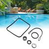 O   Rebuild Repair Kit, Rubber Pool Pump O   Sealing Gasket Replacement with 6 Pieces Pump Accessories for Super 1600 2600X