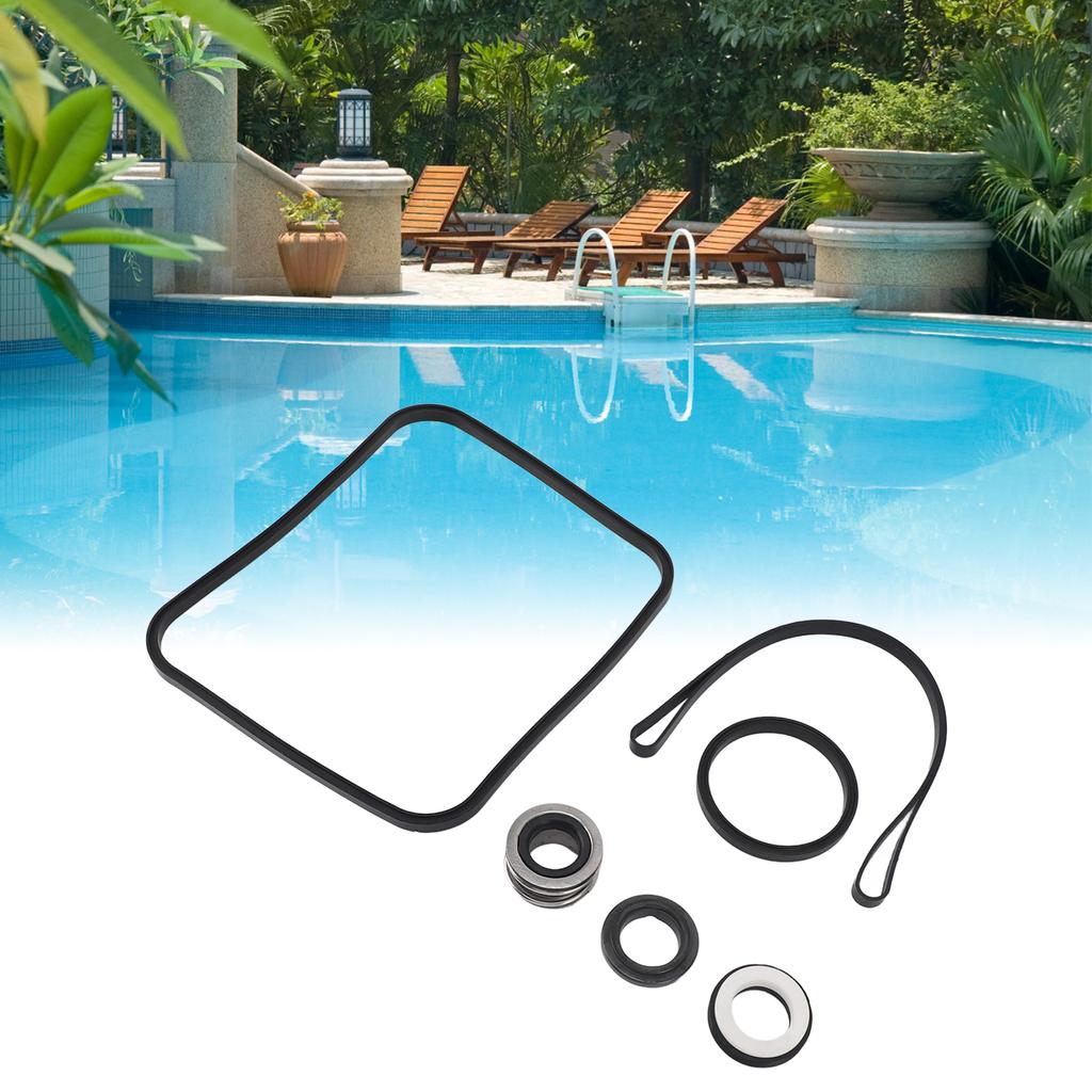O   Rebuild Repair Kit, Rubber Pool Pump O   Sealing Gasket Replacement with 6 Pieces Pump Accessories for Super 1600 2600X