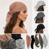 Fascia Quadrata per Capelli 60cm*60cm Bandana Turbante Comodo Berretto per Chemioterapia Copricapo Tutte le Stagioni