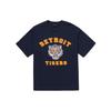 New MLB Drop Shoulder Sleeve T Shirt Unisex Marine Blue 3ATSC2023-46NYS