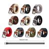 Fashion Canvas Waistband Adjustable Pin Buckles Design Waist Belt For Men Women Unisex Casual Jeans And Trousers