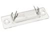 VW Passat B5 B6 Golf V T5 Caddy III Touran Skoda Superb License Plate Light Left & Right + Bulb