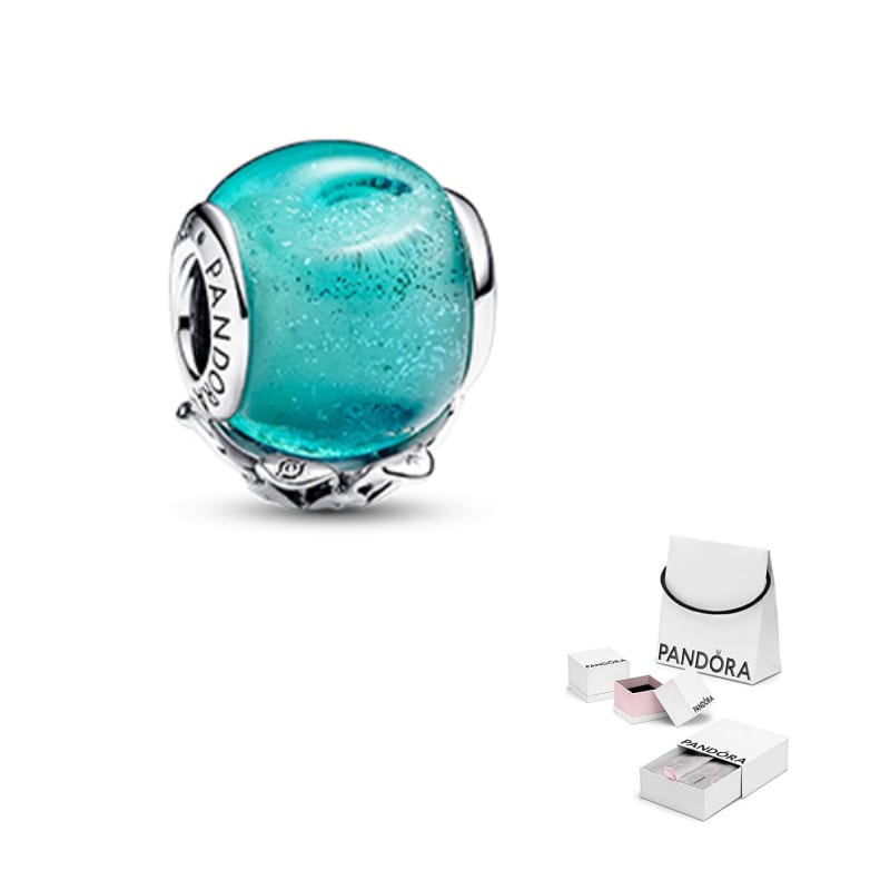 Pandora 925 Sterling Silver Pendants Women's Blue 793191C00