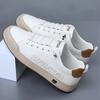 Fashion Brand Men's  Leather Wear-resistant Low Top Casual Shoes Trend Sneakers Men's Business Walking Flat Shoes Zapatillas Hombre