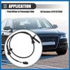 Front Left ABS Sensor, Wheel Speed Sensor, for Nissan Sentra 2007-2012, Plastic, No.47911ET000, Black Item Replacement