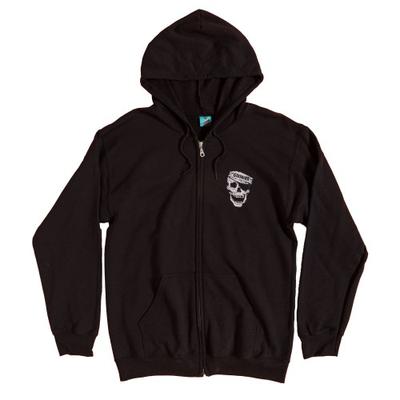 Die Goonies Unisex Hoodie für Erwachsene mit Totenkopf und durchgehendem Reißverschluss