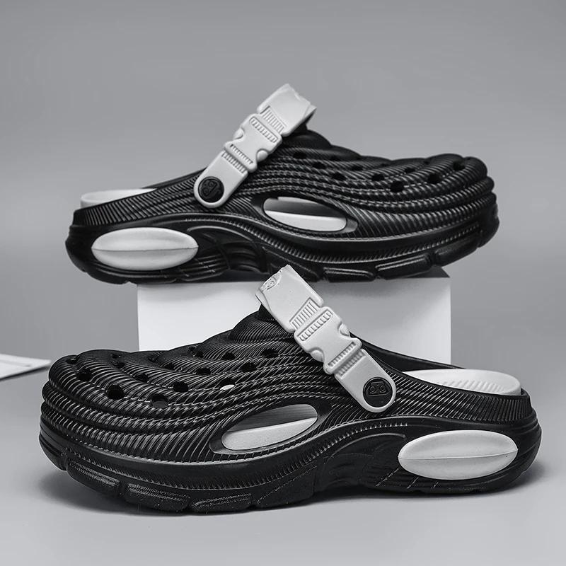 Flat Sandals Men Shoes Slippers Men Garden Platform Sandals Man Summer Sandals Male Sneakers Outdoor Flip Flops Home Clogs