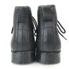 Vintage German robusta echt leder Pebbled Leather Officer Boots Size 41 25.5-26.0cm Black Military Police Shoes(USED)