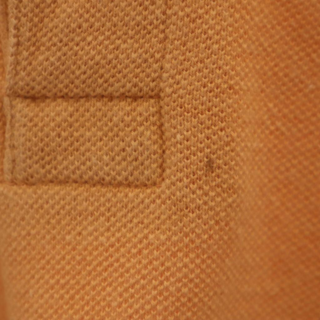 Karl Helmut Short Sleeve Polo Shirt L Orange Series Fawn Men's Used