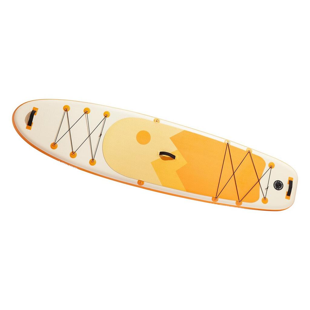 Inflatable Stand Up Paddle Board, 3.05m X 84cm X 15cm Wide Ultra-Light SUP Paddleboard, All Accessories Included, Pump, Paddle, Fin, Backpack, Ankle