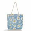 Multifunctional Flower  Printed Thick Rope Shoulder Beach Bag 7585