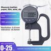 Digital Percentage Thond Meter Thickness Gauge Gauge 0.001mm Paper Film Fabric Leather Sheet