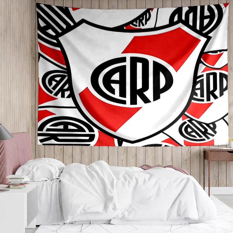 Club Atlético River Plate Tapestry for Bedroom Aesthetic Classroom Tapestries Wall Hanging for Living Room Dorm Office,Ideal Creative Gift