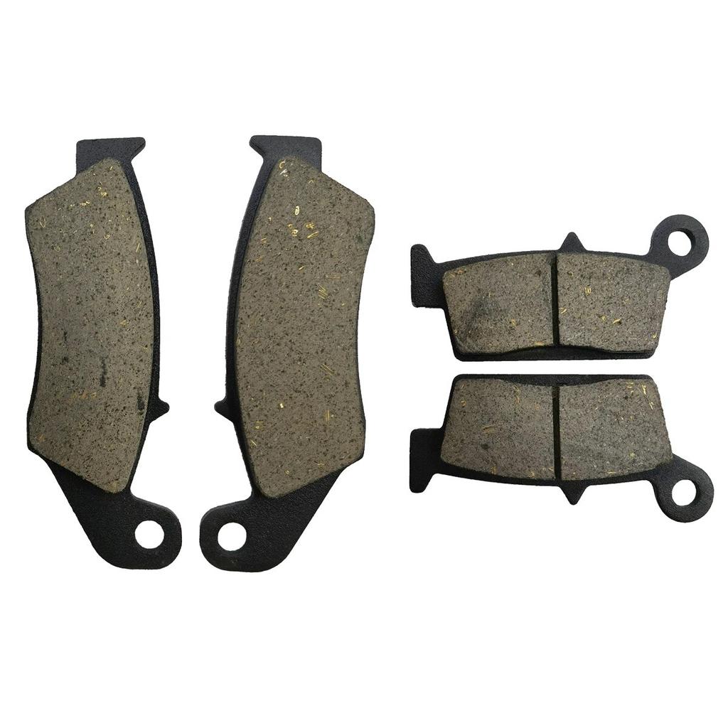 Front and Rear Brake Pads For Kawasaki KX125 KLX250 HONDA CRF230L CR125R CR250R XR250R XR250L XR400R CR500R XR600R XR650L XR650R